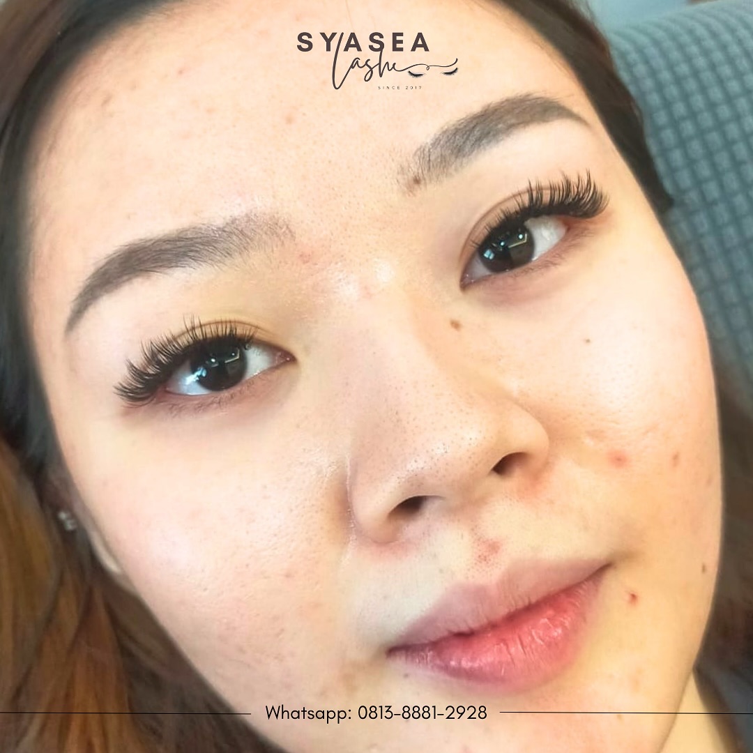 Double Lash (Cat Eyes)ㅤㅤㅤㅤㅤㅤdijamin tidak akan nusuk & gatal karena pemasangan satu persatu + di