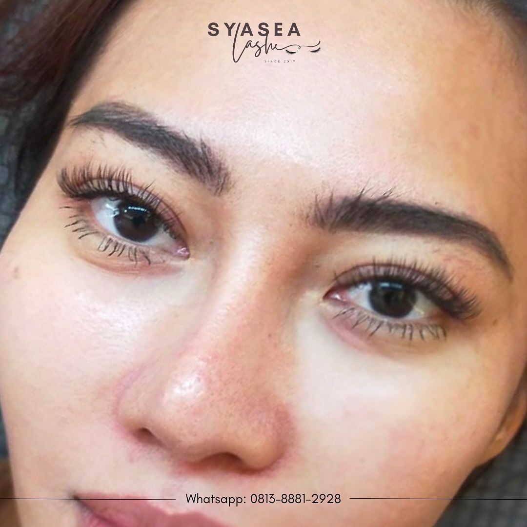 Natural Lash,ㅤㅤㅤㅤㅤㅤdijamin tidak akan nusuk & gatal karena pemasangan satu persatu + diberi jara (1)