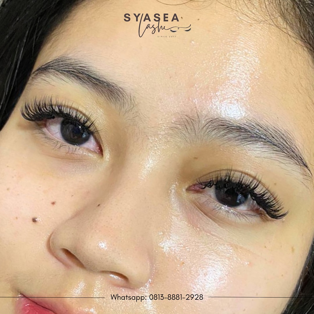 Natural Lash,ㅤㅤㅤㅤㅤㅤdijamin tidak akan nusuk & gatal karena pemasangan satu persatu + diberi jara (2)
