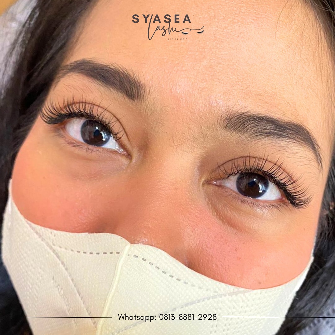 Natural Lash,ㅤㅤㅤㅤㅤㅤdijamin tidak akan nusuk & gatal karena pemasangan satu persatu + diberi jara
